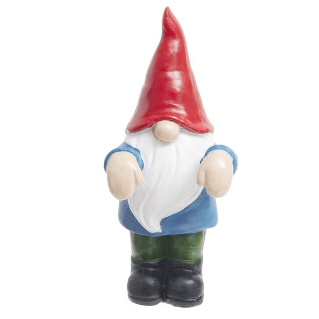 Figurine bord de pot nain de jardin H10cm (4 mod&egrave;les)