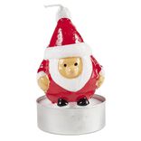 Bougie chauffe plat d&eacute;co P&egrave;re No&euml;l x6