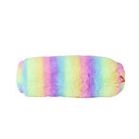 Trousse fausse fourrure polyester multicolore &Oslash;7xL21cm