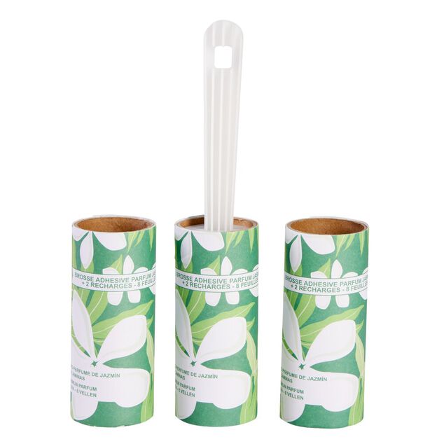 Rouleau adh&eacute;sif brosse attrape poils