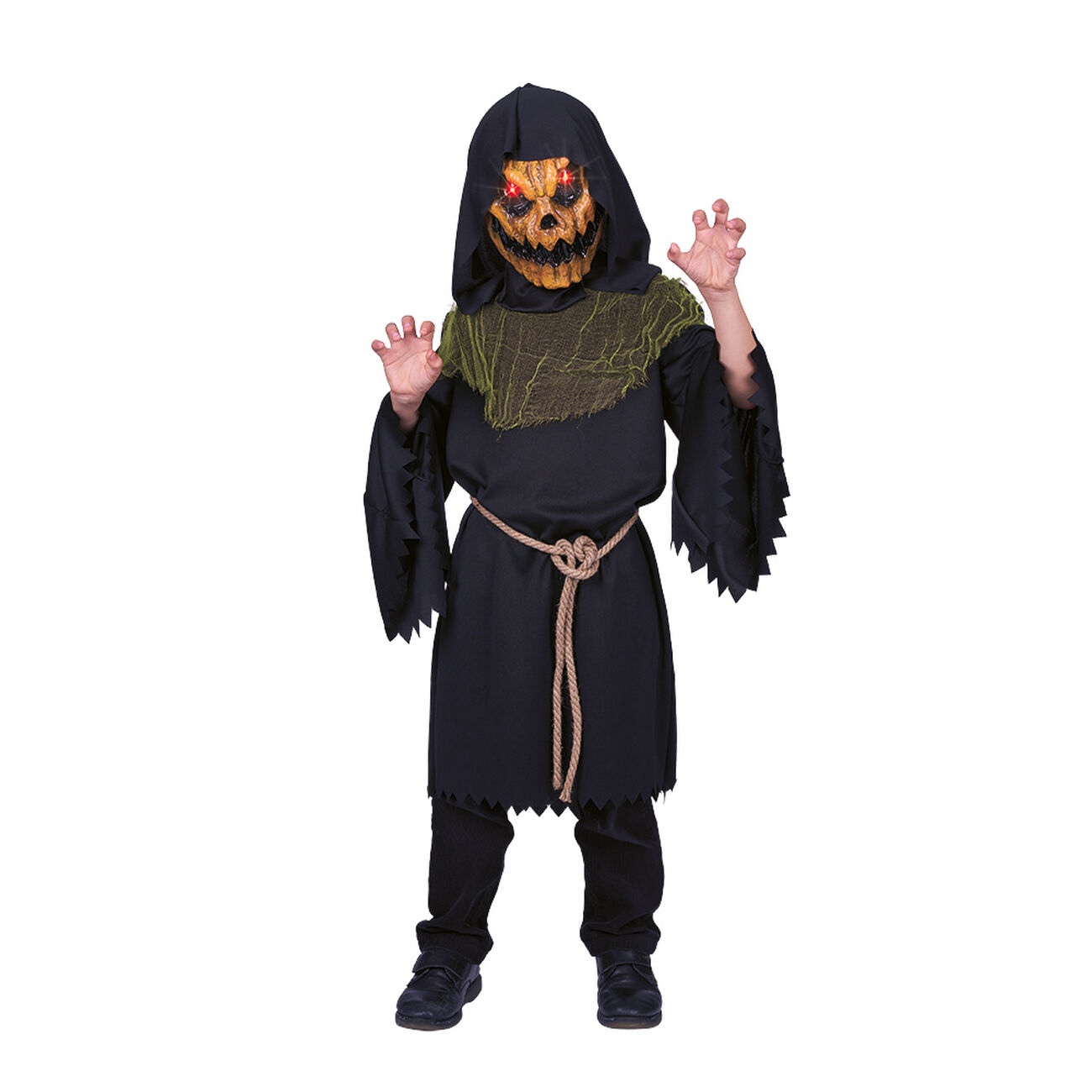 Déguisement citrouille démoniaque lumineux et sonore 11/14 ans GIFI