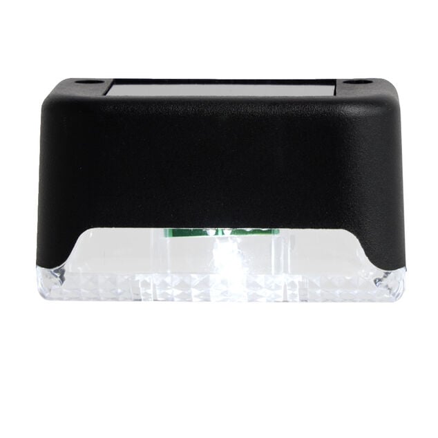 Lot de 3 lampes &eacute;clairage sol et escalier LED blanc froid