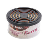 Désodorisant pour voiture x2 forme ronde senteur citron Ø7xH3,5cm