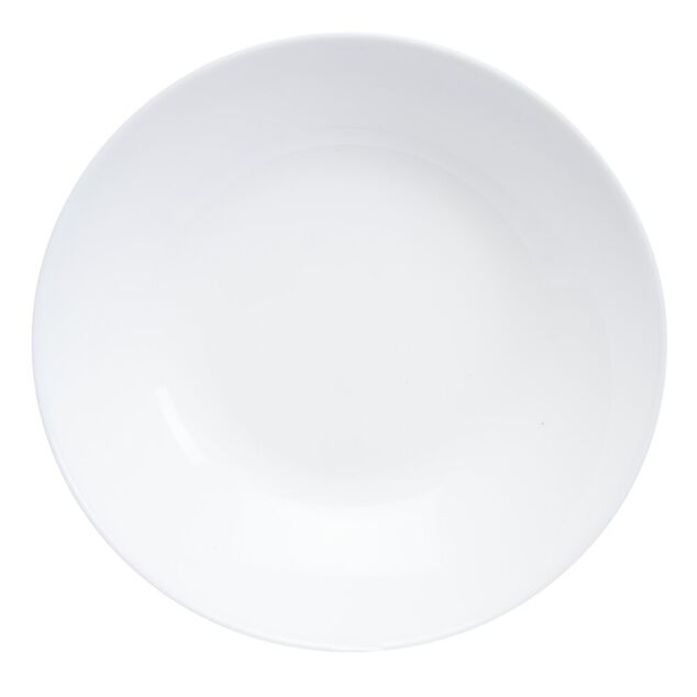 Assiette creuse ronde Luminarc opale blanche Ø20cm
