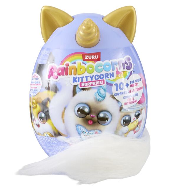 oeuf surprise Rainbocorns Kitticorn peluche