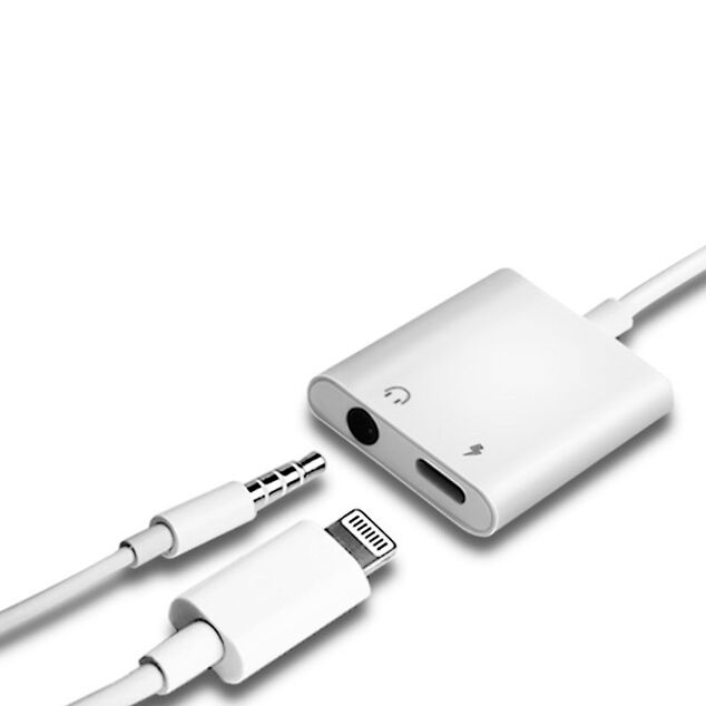 Adaptateur Lightning et jack 2 en 1
