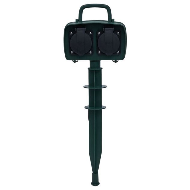 Biplite ext&eacute;rieure &agrave; planter 16A noir