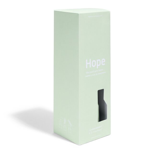 Diffuseur de parfum par capilla Hope lilas doux et jacinthe vert