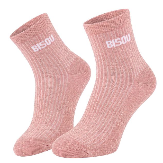 Chaussettes femme paillettées message girly taille unique (plusieurs modèles)
