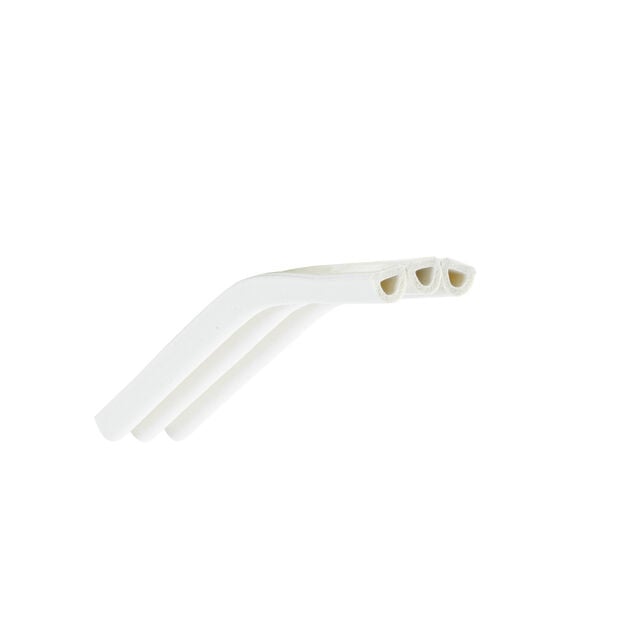 Joint d'isolation adh&eacute;sif rond pour porte et fen&ecirc;tre 9mm L7,5m blanc