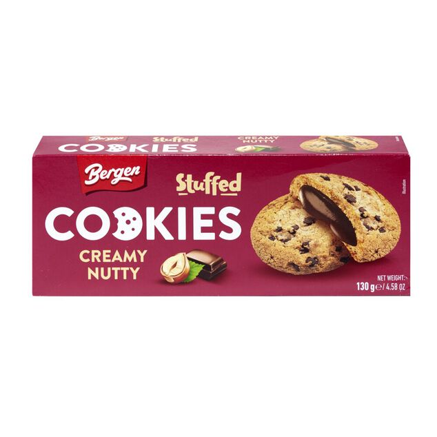 Biscuit cookies coeur cr&egrave;me noisette150g