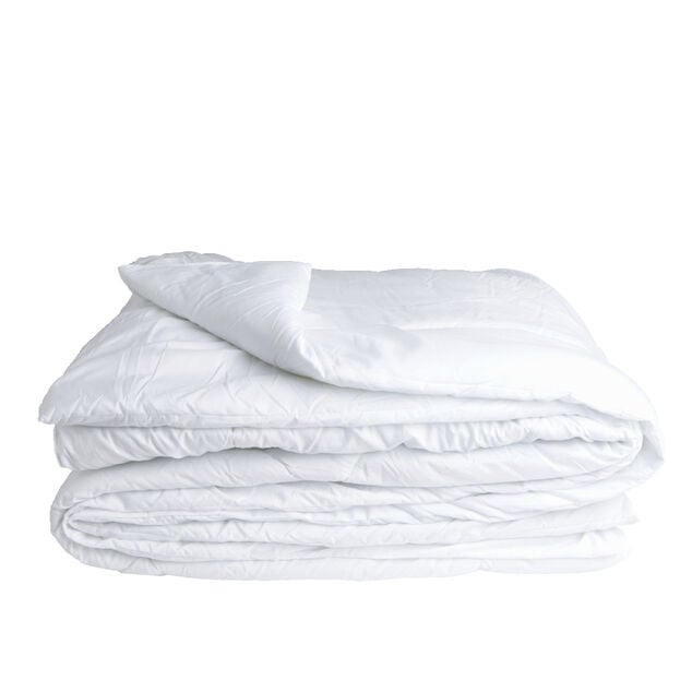 Couette 140x200cm polyester blanc