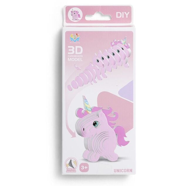 Puzzle 3D en bois animaux DIY - 6 mod&egrave;les