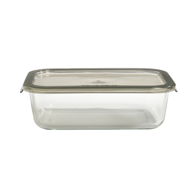 Boîte alimentaire en verre avec couvercle étanche à clips 1,5L