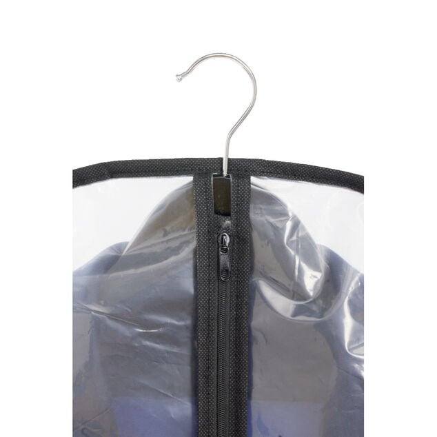 Housse de rangement et protection pour v&ecirc;tement et costume 60x135cm