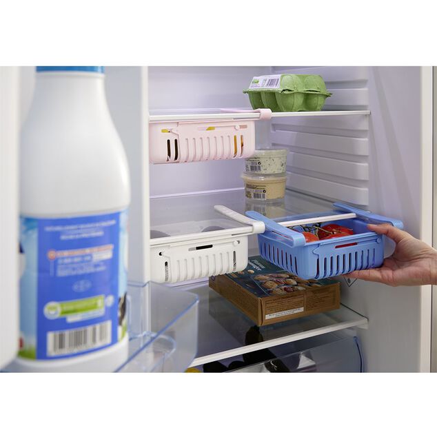 Tiroir pour réfrigérateur extensible 20x15,5xH7,5cm (3 modèles)