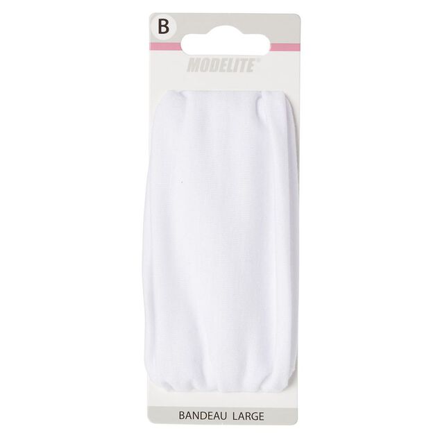 Bandeau maille élastique uni