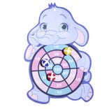 Jeu de fl&eacute;chettes 1 cible avec crochet adh&eacute;sif et 3 balles