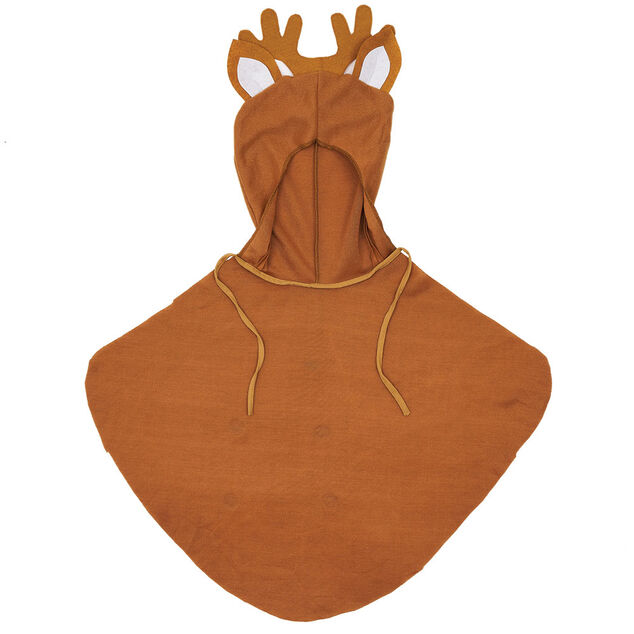D&eacute;guisement enfant cerf cape avec capuche oreille et bois