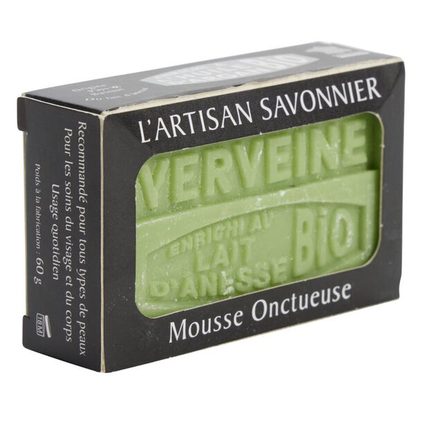 Savon au lait d'ânesse 60gr L'artisan Savonnier (plusieurs modèles)