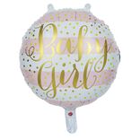 Kit ballon r&eacute;v&eacute;lation b&eacute;b&eacute; fille x6