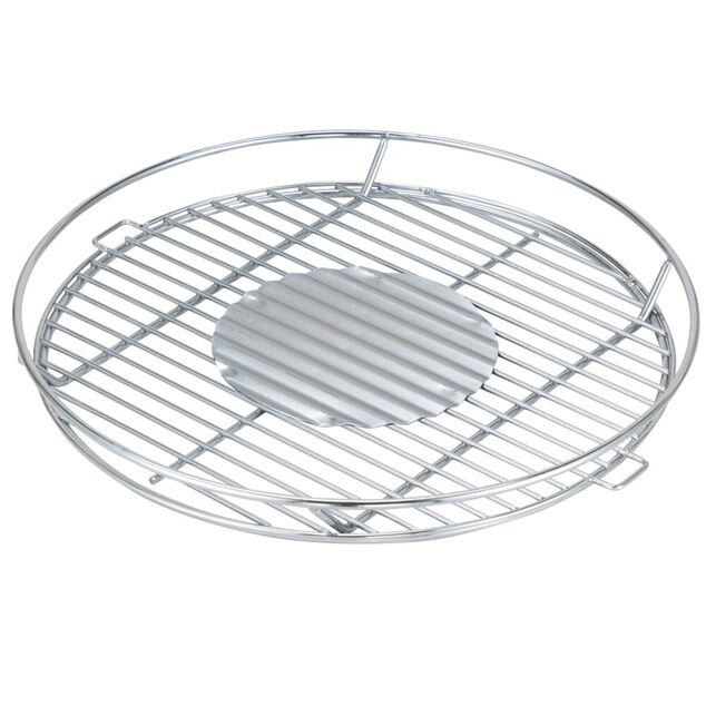 Barbecue de table rond allumage &eacute;lectrique &agrave; piles &Oslash;35xH25cm