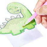 Veilleuse LED cr&eacute;ative diamant &agrave; coller pour enfant