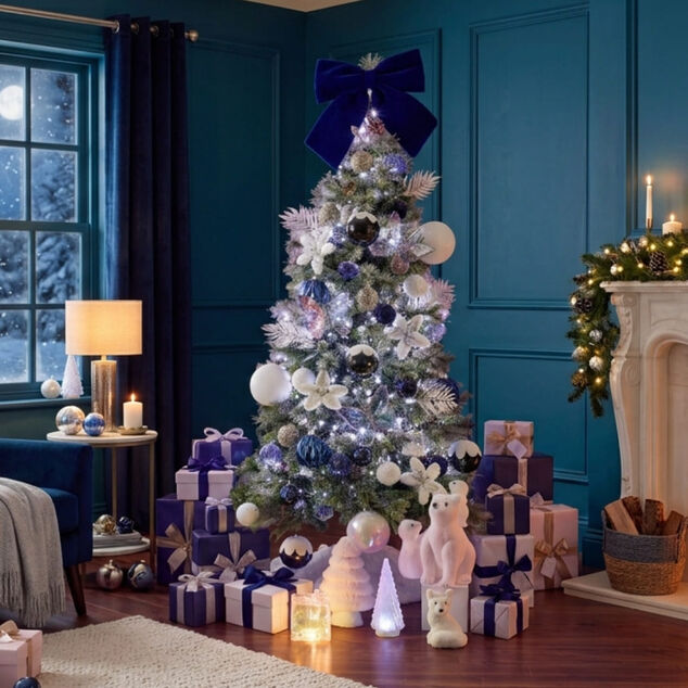 Un sapin gla&ccedil;ant de beaut&eacute;