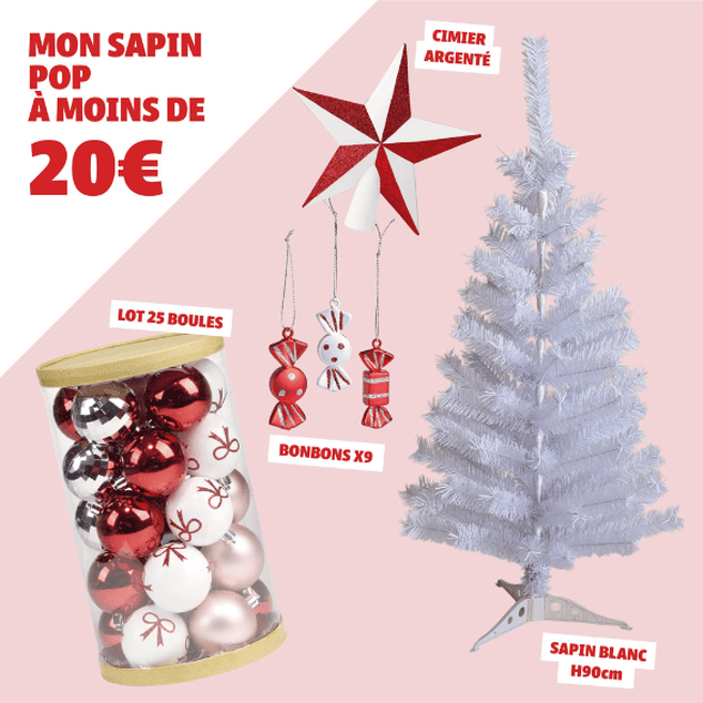 Sapin Pop &agrave; moins de 20&euro; !