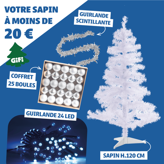 Sapin "Boréal" à moins de 20€ !