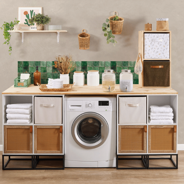 Rangement modulable pour la buanderie