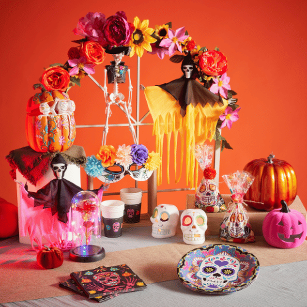 Une d&eacute;coration Halloween haute en couleur !
