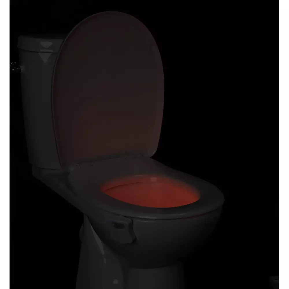 DIFFUSION 410806 Veilleuse led pour toilettes WC - 8 couleurs - 6