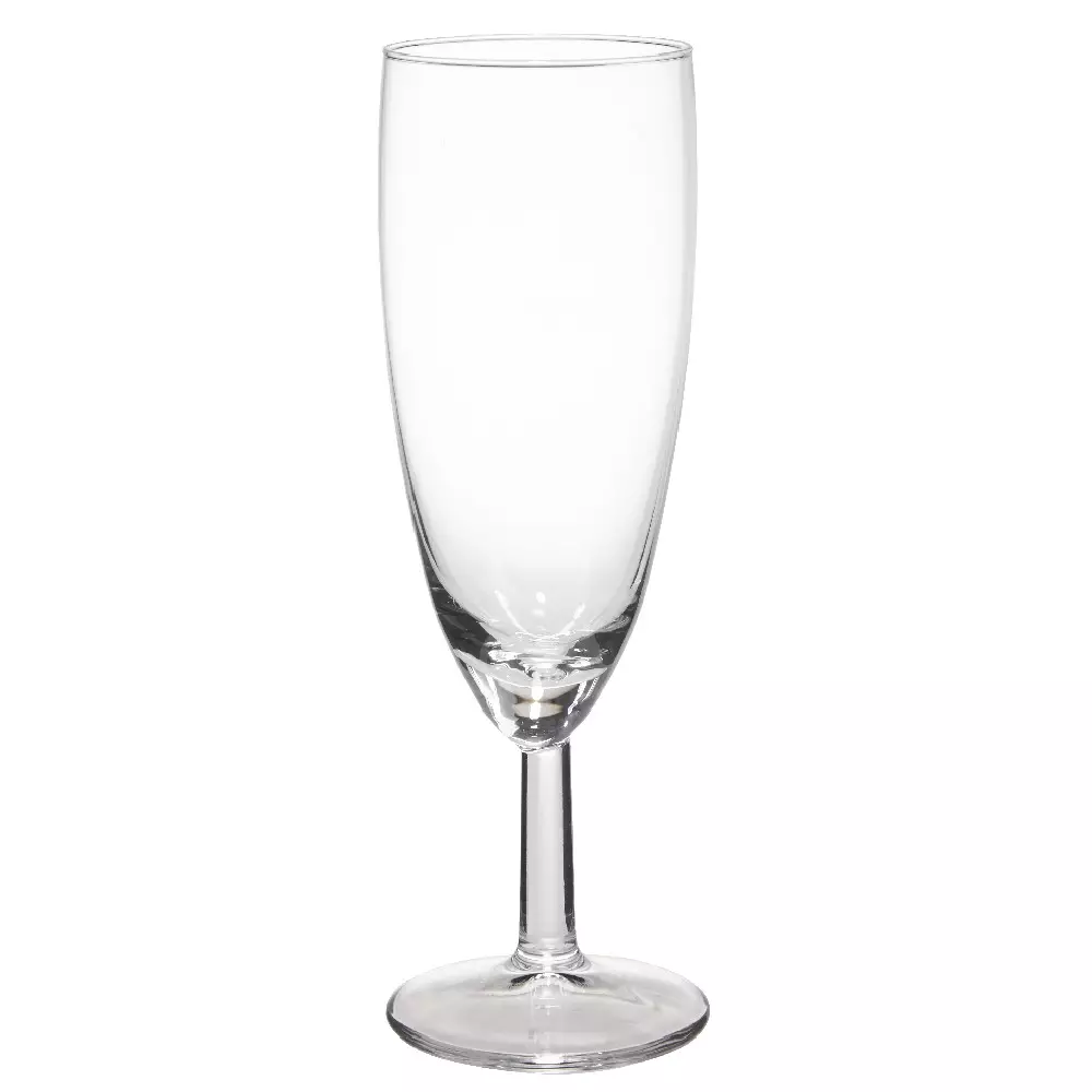 Flûte à champagne en verre 15cl x10