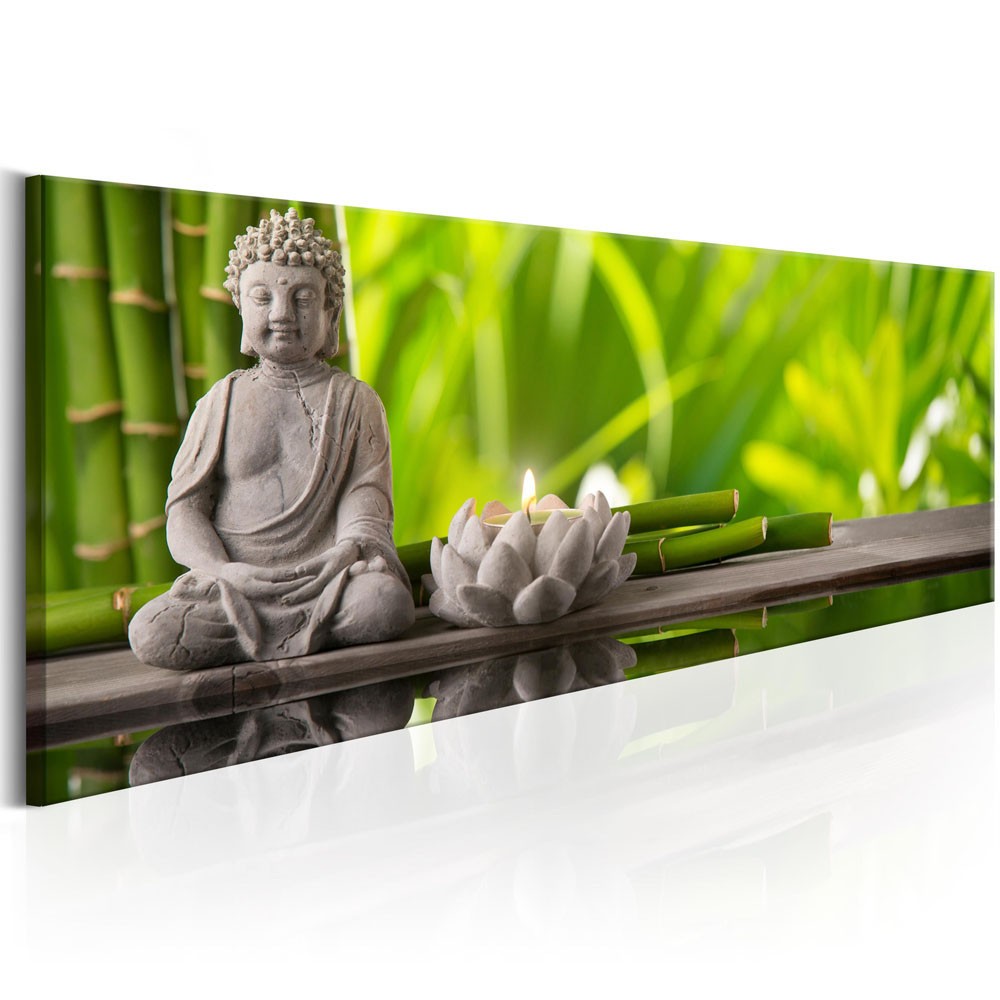Tableau bouddha méditation 3 810880