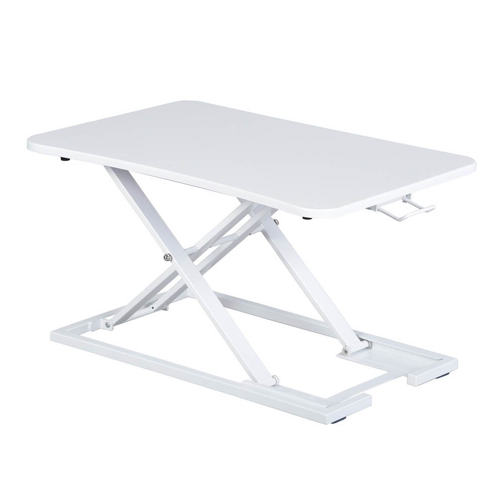 Mini Bureau Table Pliable Support Tablette Ordinateur Blanc