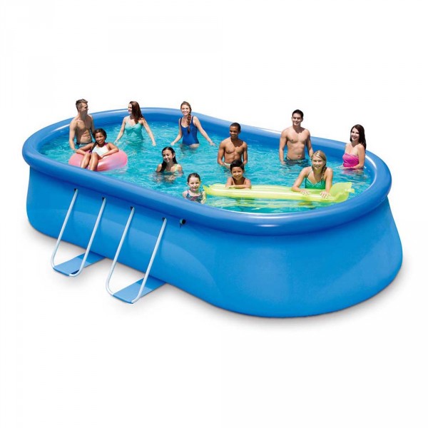 piscine autoportante ovale 6,10 x 3,66 x h. 1,22 m (GiFi-808487X)