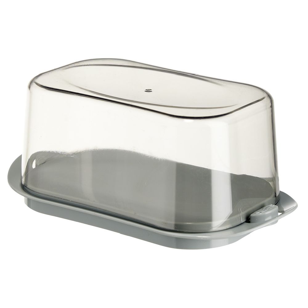 Beurrier Avec Couvercle En Acier Inoxydable 250 G – Design Élégant Et Pratique Genware NEV-6003