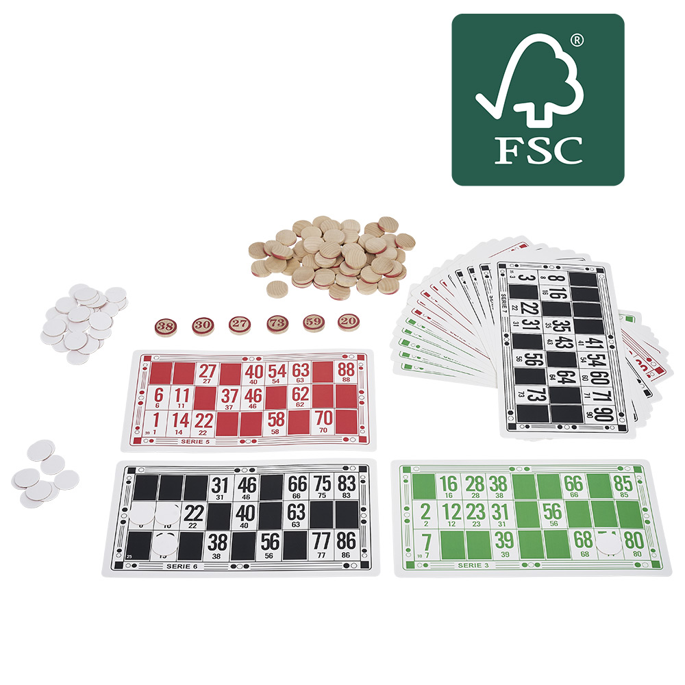 Speelgoed – 500 Cartes De Bingo – Lot De 500 Tickets – Jeu De Société Classique