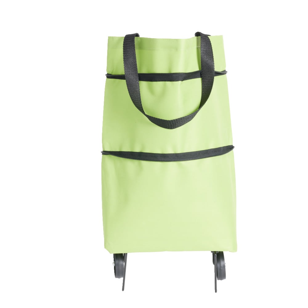 Sac De Courses à Roulettes Blanc Et Coloré - Neuf - Fabriqué En France