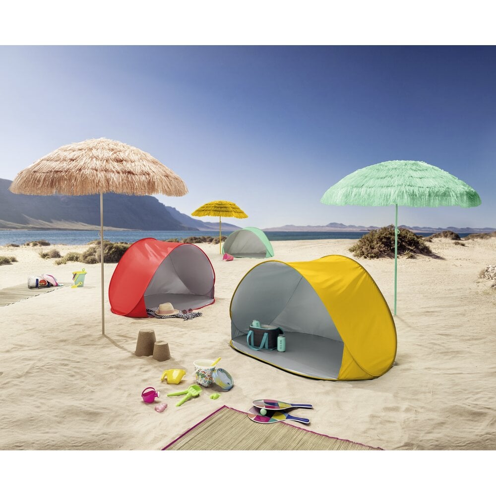 Test : tente de plage MIRUS Pop-up XL UPF50