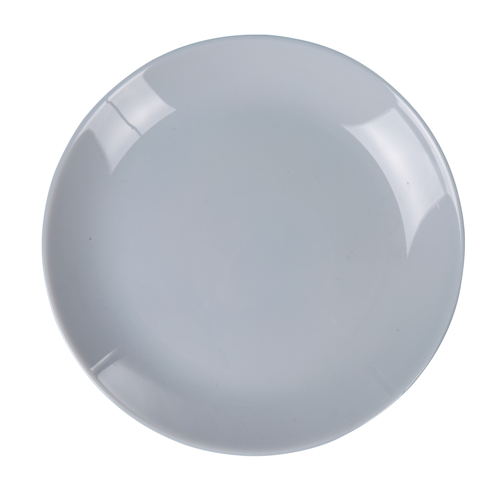 Assiettes De Présentation Papier Givi - Lot De 4 - Argent Métal - Diamètre 33 Cm - Neuves