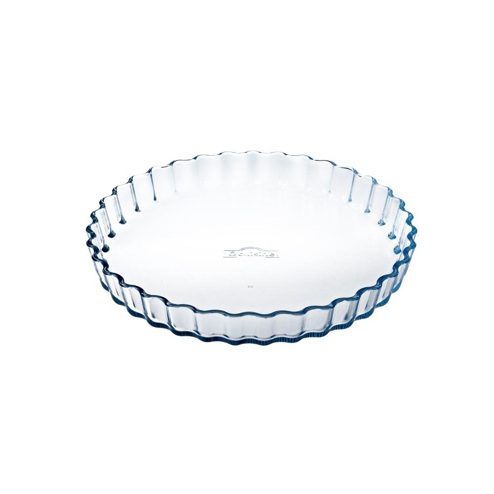 SIMAX Moule à Tarte Verre Borosilicate 1,70L - Ø28x4 Cm, Résistant Four Et Lave-vaisselle