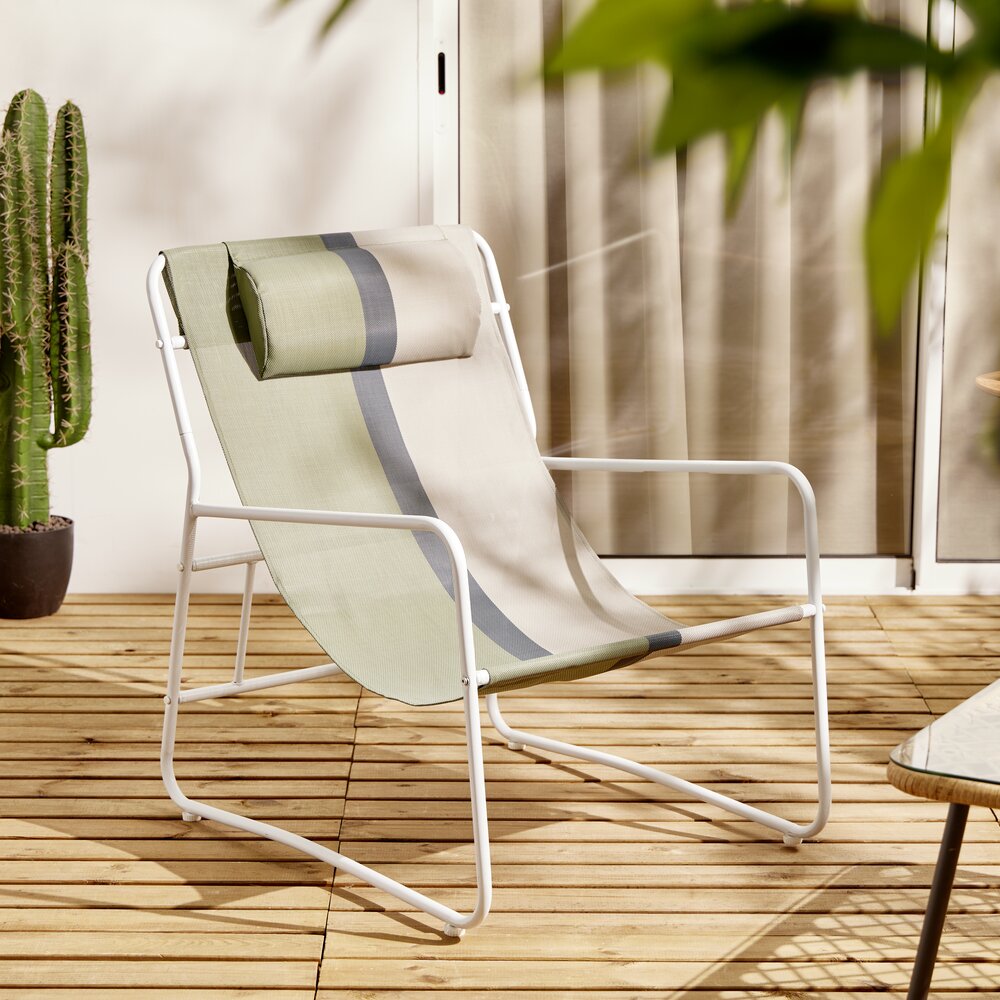 Chaise Relax Jardin Gifi