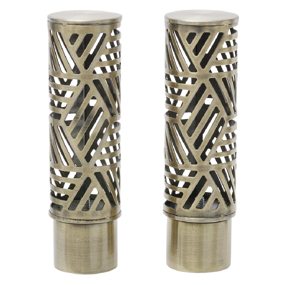 Rare Ensemble De Décor De Tringles à Rideaux Art Nouveau F