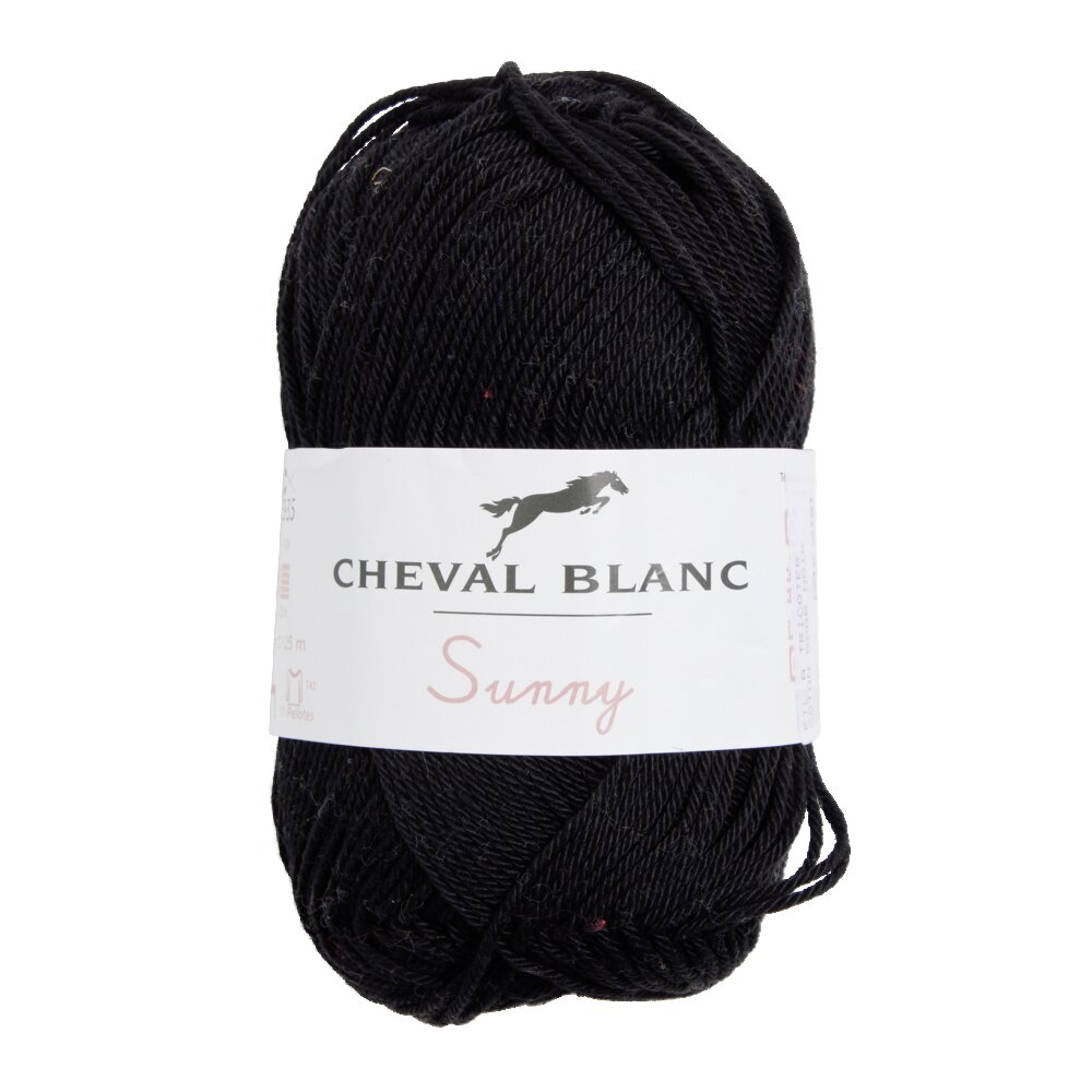Fil à Tricoter Fantaisie Poilu Noir Et Blanc - Mohair - 1kg675 - Cône - Italie - Neuf