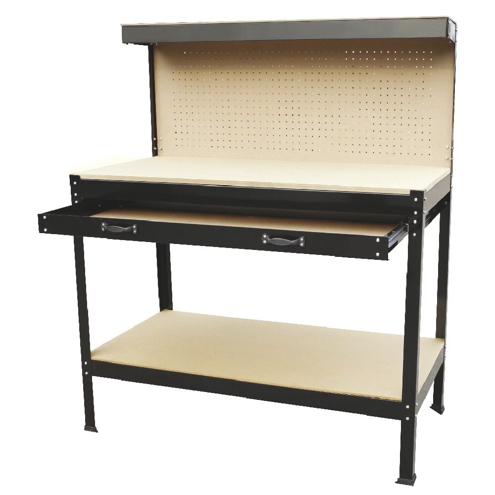 Établi en métal pour atelier garage GIFI