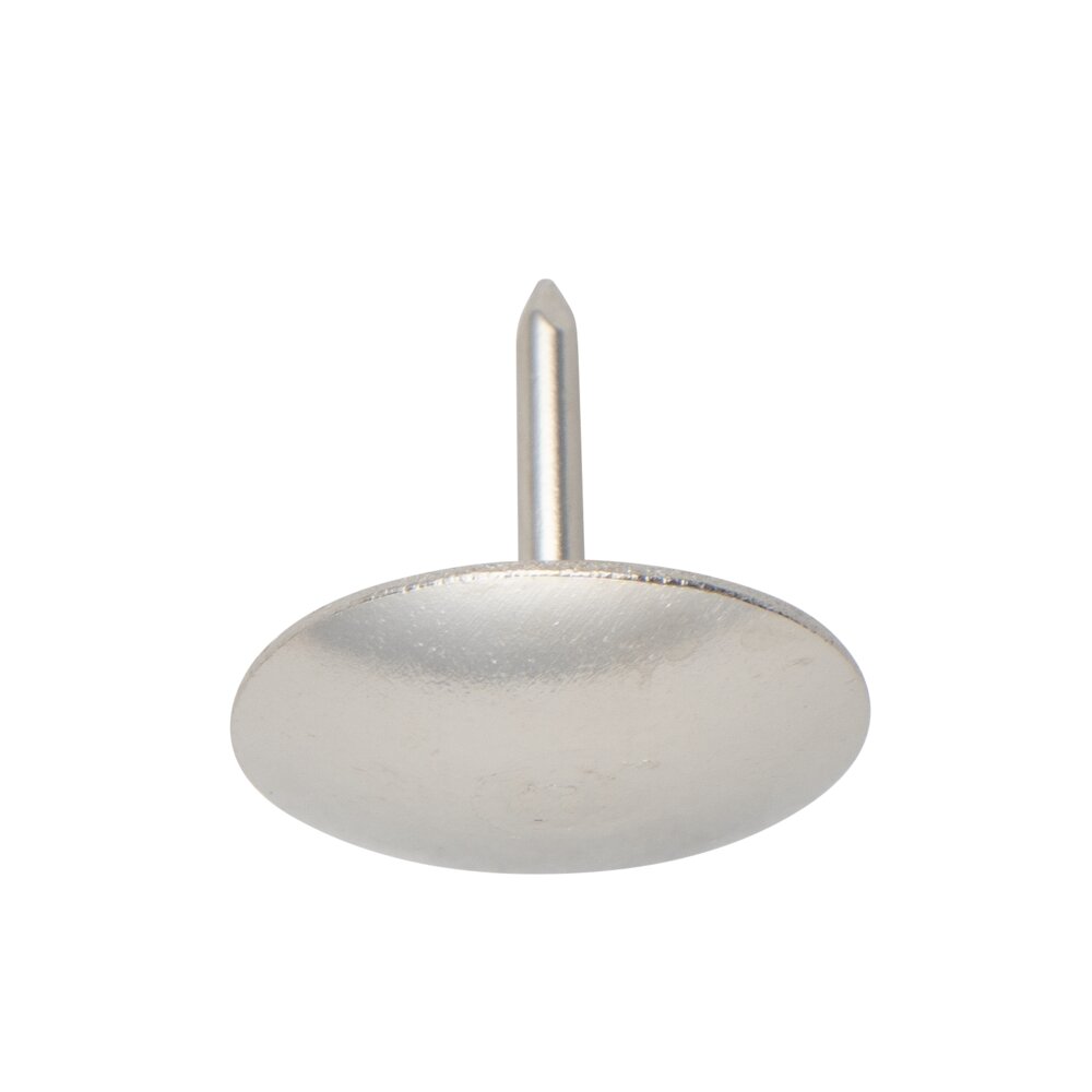 Metalen Punaises – 100 Stuks In Handige Verpakking, Zilverkleurig, Voor Prikbord Of Wand!