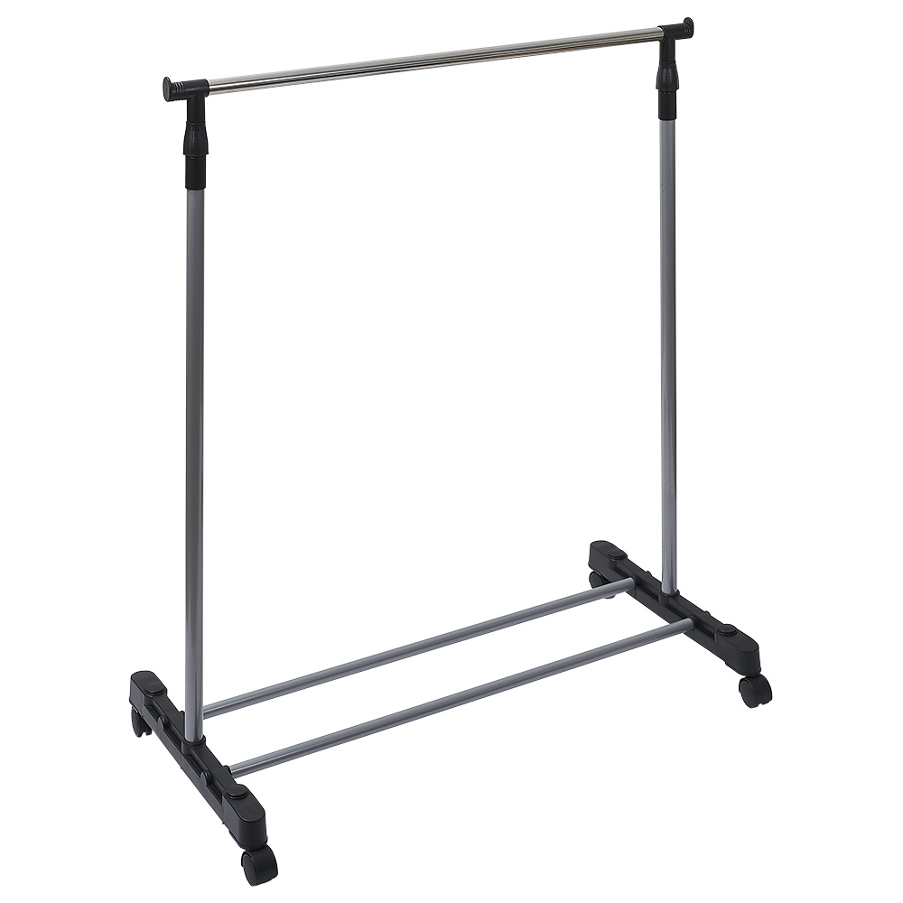 Portant simple extensible en métal 80x42xH97à160cm | GIFI