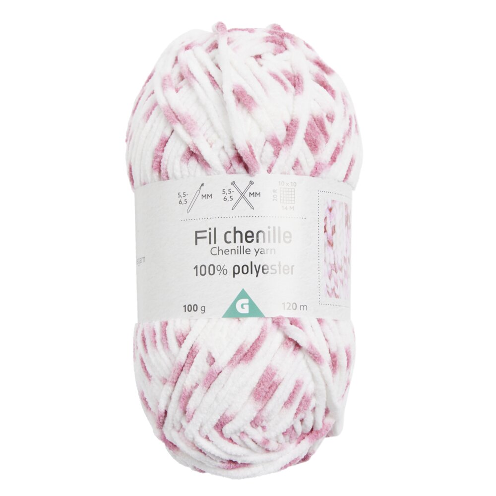 4 Pelotes De Fil Chenille Doux Pour Crochet - 400g (4x100g), Velours, Couleurs Vibrantes